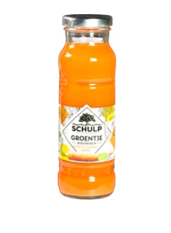 Wortel-sinaasappel sap van Schulp, 15 x 200 ml