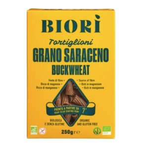 Boekweit volkoren Tortiglioni GV van BIORi, 12 x 250 g