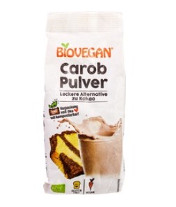 Carobepoeder GV van Biovegan, 8 x 100 g