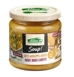 Zoete Aardappel soep van Allos, 6 x 350 g