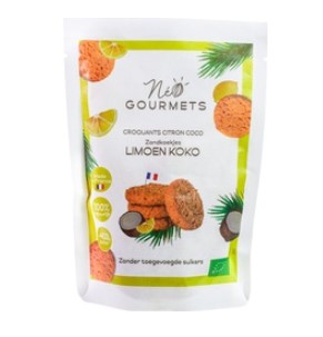 Zandkoekjes Lemon Coconut van Neogourmets, 12 x 100 g