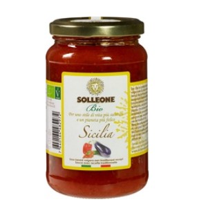 Sicilia saus van Solleone Bio, 6 x 340 g