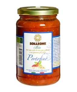 Portofino saus van Solleone Bio, 6 x 340 g