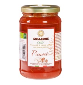 Piemonte saus van Solleone Bio, 6 x 340 g