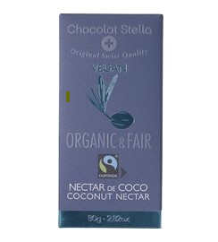 Coconut nectar van Chocolat Stella, 12 x 80 g