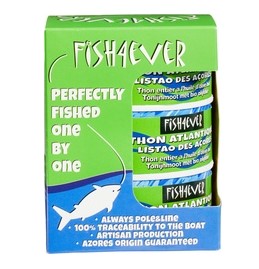 3-pack tonijnmoot met olijfolie van Fish 4 Ever, 6 x 3 stk