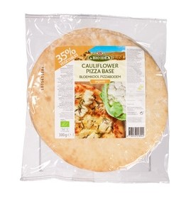 Bloemkool pizza bodem van La Bioidea, 10 x 300 g