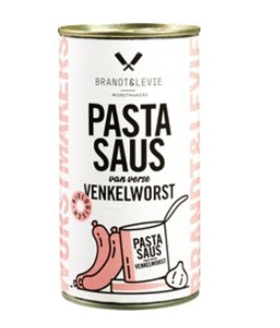 Pastasaus met venkelworst van Brandt & Levie, 6 x 500 g