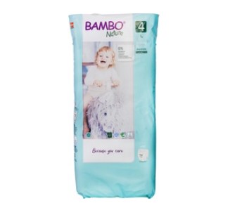 Luier broekjes 4 (7-14 kg) van Bambo Nature, 3 x 40 stk