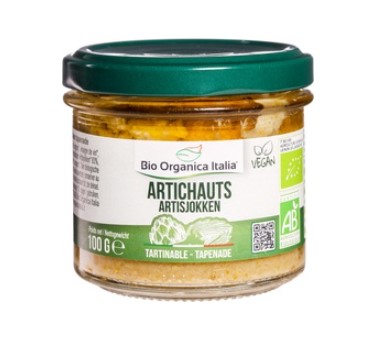 Artisjokkentapenade van Biorganica Nuova, 6 x 100 g