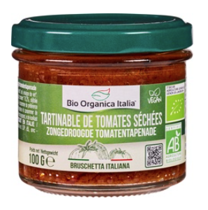 Zontomaatjes tapenade van Biorganica Nuova, 6 x 100 g