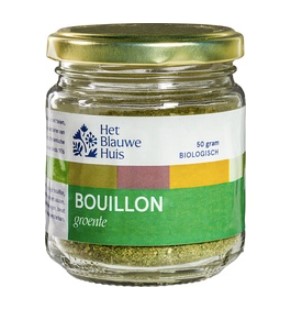 Groentebouillon zonder zout van Het Blauwe Huis, 12 x 50 g