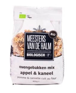 Ovengebakken appel-kaneel van Meesters van de Halm, 6 x 400 g