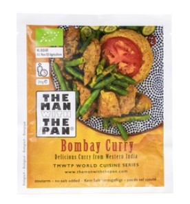 Kruidenmix Bombay Curry van The Man With The Pan, 20 x 20 g