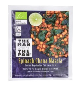 Kruidenmix Spinazie Chana Masala van The Man With The Pan, 20 x