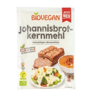 Johannesbroodpitmeel van Biovegan, 12 x 50 g