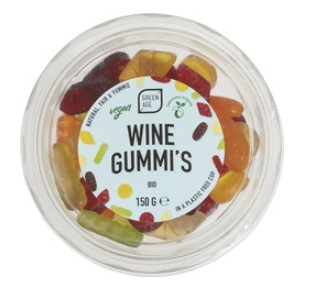 Wine gummi`s van GreenAge, 8 x 150 g