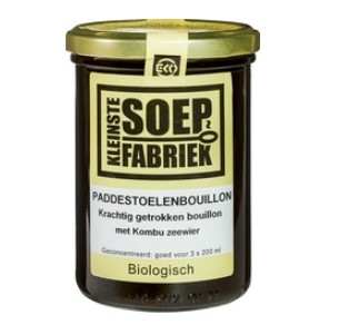Paddestoelenbouillon van Kleinstesoepfabriek, 6 x 400 ml