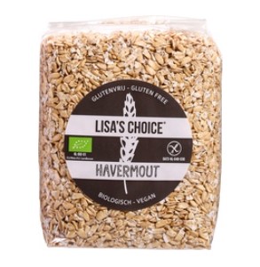 Havermout glutenvrij van Lisa`s choice, 6 x 450 g