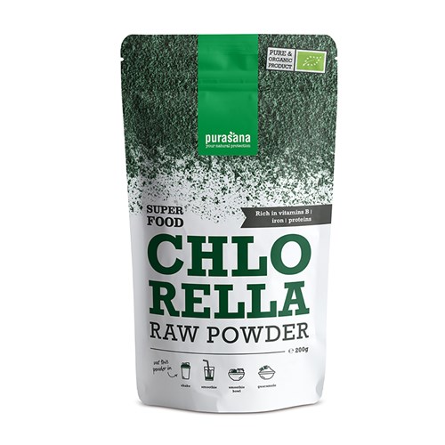 Chlorella poeder van Purasana, 1 x 200 g