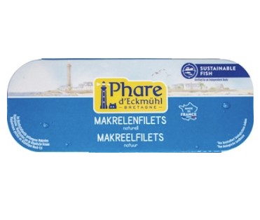 Makreelfilet naturel van Phare d`Eckmühl, 11 x 151 g