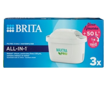 Pack 3 Maxtra Pro All-in van Brita, 1 x 1 stk