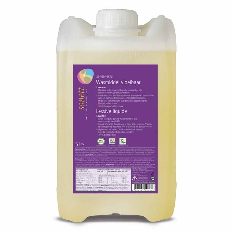 Vloeibaar Wasmiddel Lavendel van Sonett, 1 x 5 l