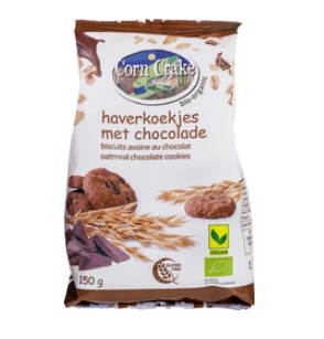 Haverkoekjes met Chocolade van Corn Crake Organic, 6 x 150 g