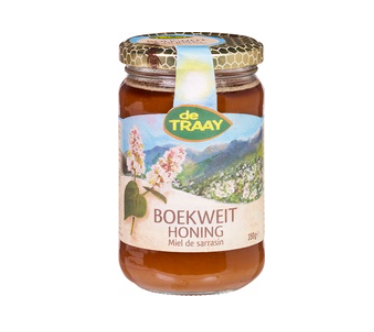 Boekweit honing van De Traay, 1 x 350 g NIET BIOLOGISCH