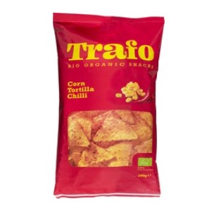 Tortilla chips chili van Trafo, 10 x 200 g