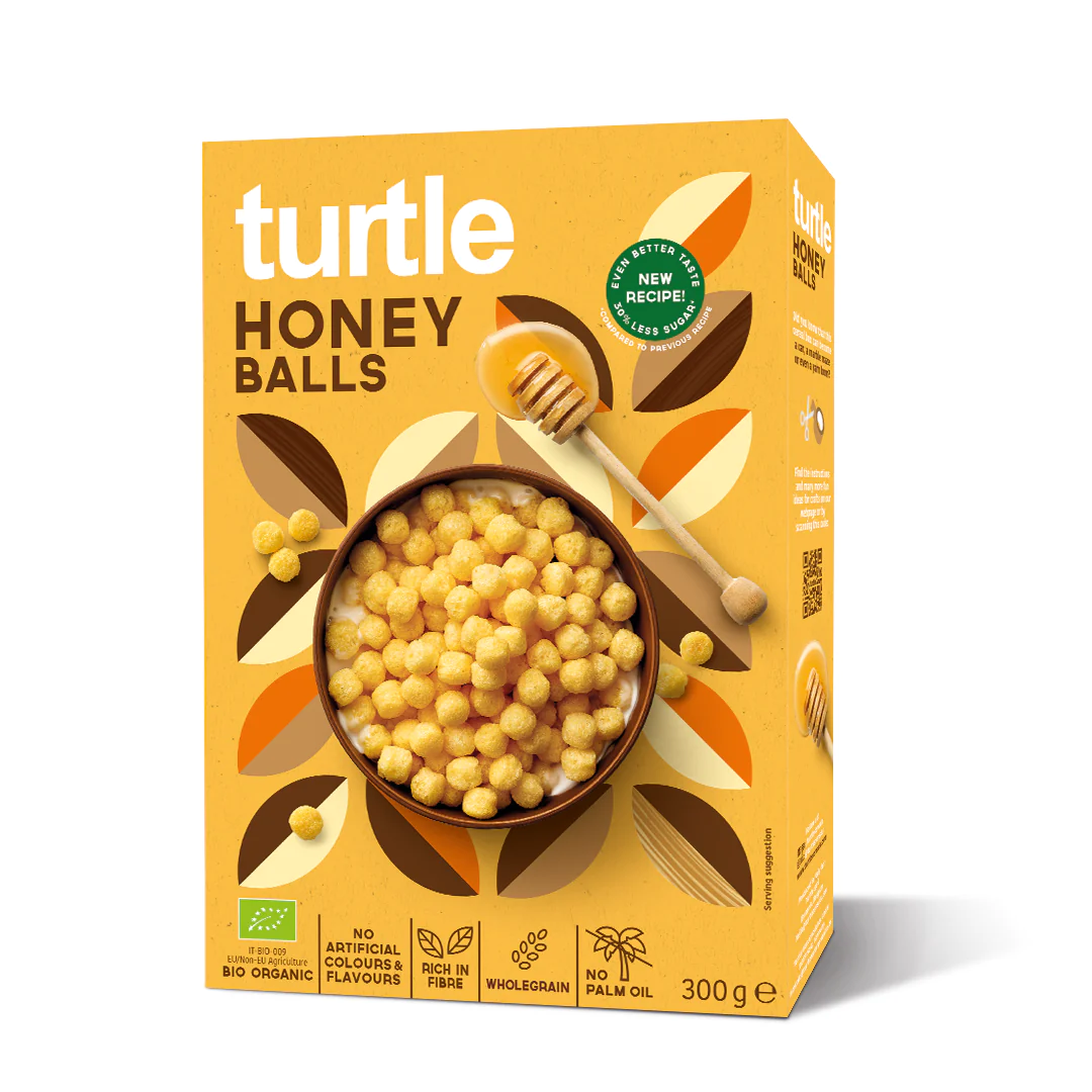 Honey balls van Turtle, 10 x 300 g