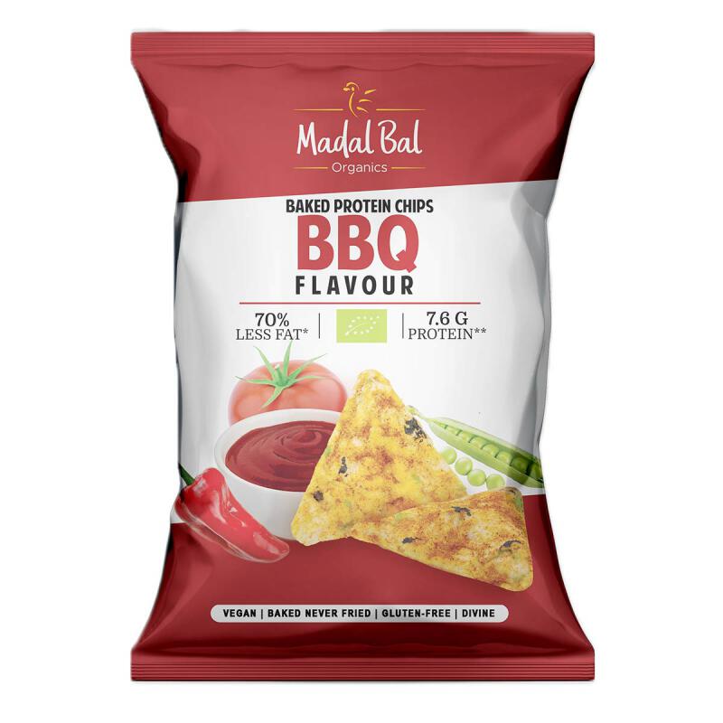 Protein chips BBQ van MADAL BAL, 10 x 60 g