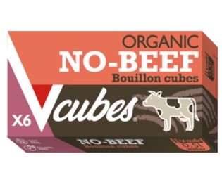 No-beef bouillon cubes van Vcubes, 15 x 72 g