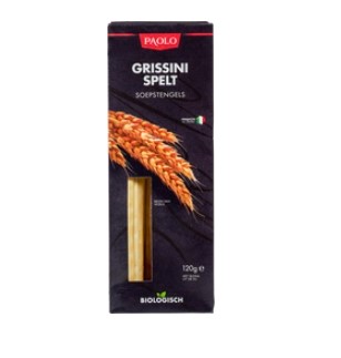 Grissini spelt van Paolo, 12 x 120 g