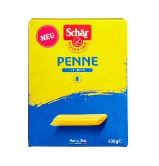 Penne glutenvrij van Dr. Schär, 6 x 400 g NIET BIO