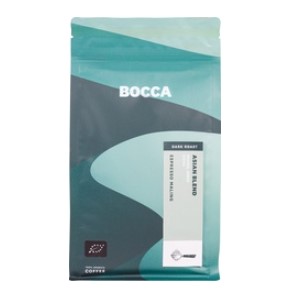 Arabica Asian blend espresso van Bocca gemalen, 8 x 250 g
