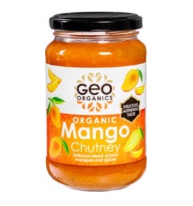 Mango-Chutney van Geo Organics, 6 x 300 g