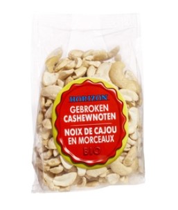 Cashewnoten stukjes van Horizon, 6 x 175 g