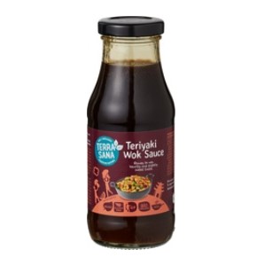 Teriyaki woksaus van TerraSana, 6 x 240 ml