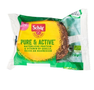 Bread pure + active glutenvrij van Dr. Schär, 6 x 250 g NIET BIO
