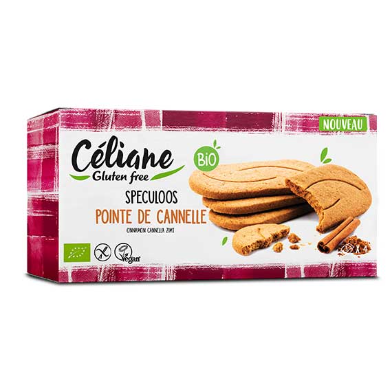 Speculoos glutenvrij van Celiane, 10 x 120 g