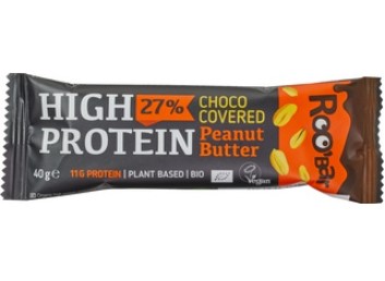 Protein-bar peanuts van Roo`bar, 12 x 40 g