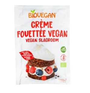 Slagroom vegan van Biovegan, 12 x 54 g