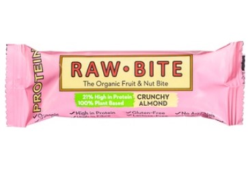 Fruit+nut-bite amandel protein van Raw.bite, 12 x 45 g