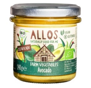 Farm-vegetables avocado van Allos, 6 x 140 g