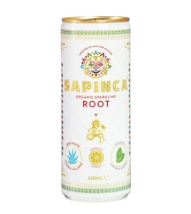 Frisdrank sparkling root van Sapinca excl statiegeld, 12 x 250 m