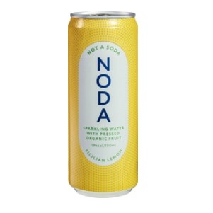 Fruitwater Sicilian lemon van Noda excl statiegeld, 24 x 330 ml