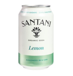 Frisdrank lemon van Santani excl statiegeld, 24 x 330 ml