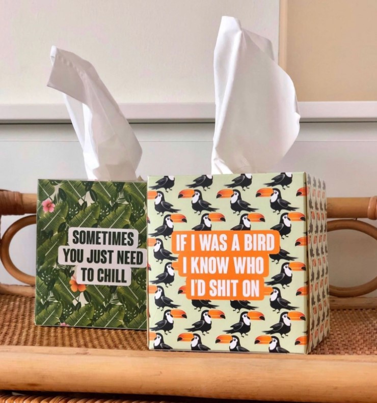 Tissues bamboe van The Good Roll, 6 x 1 stk