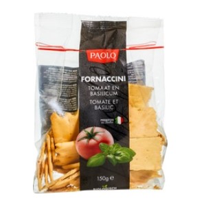Toast met tomaat en basilicum van Paolo, 6 x 150 g